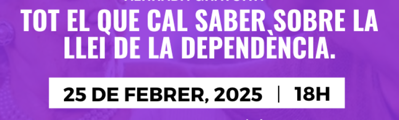 Tot el que cal saber sobre la llei de la dependència