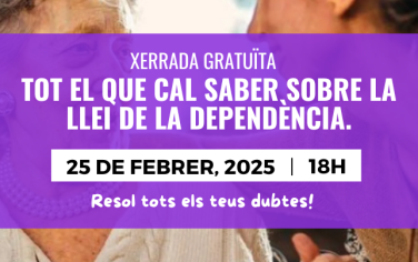 Tot el que cal saber sobre la llei de la dependència